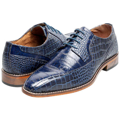 Stacy Adams Talamanco Bike Toe Oxford - Blue