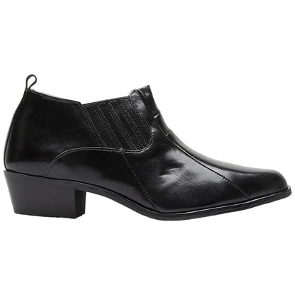 Stacy Adams Sotaro Black Cuban Heel Boots