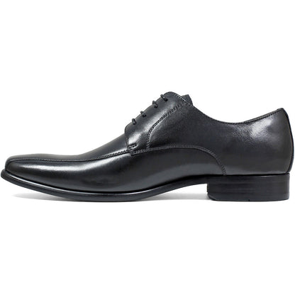 Florsheim Postino Black Smooth Leather Bike Toe Derby Dress Shoes (USA Men Size)