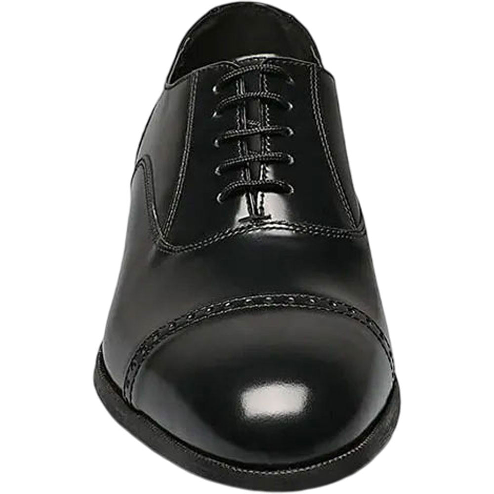 Florsheim Lexington Oxford Black Cap Toe Shoes