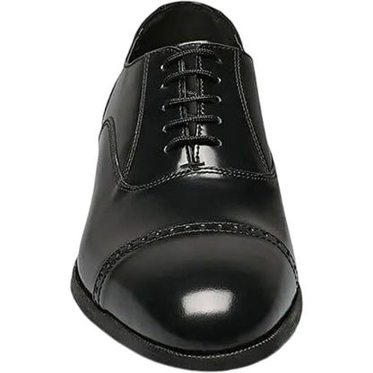 Florsheim Lexington Oxford Black Cap Toe Shoes
