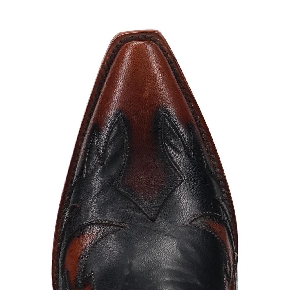 Dan Post Men's Tularosa Black Leather Western Cowboy Boot
