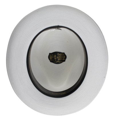 Dobbs Harrod White Florentine Milan Straw Hat