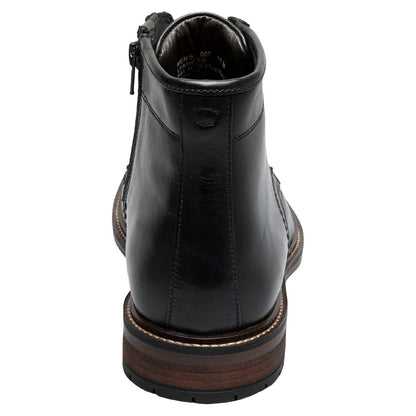 Forge Plain Toe Lace Up Boots | Florsheim Dress Boots in Black for Men