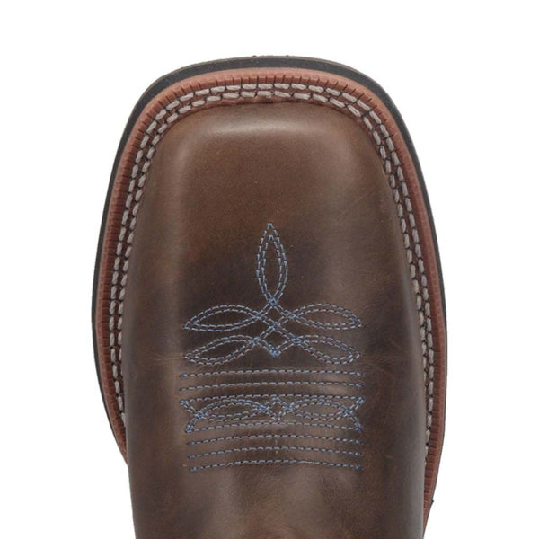 Laredo Isla Tan & Blue Genuine Leather Boots