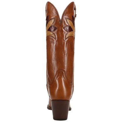 Dan Post Marsala Whiskey Women's Leather Western Boots