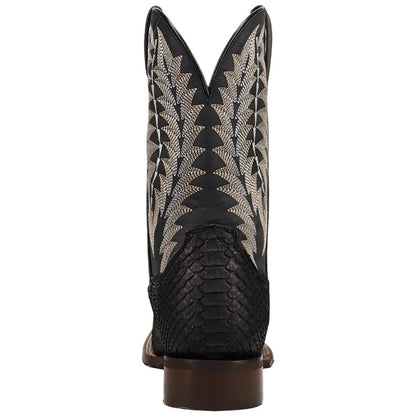 Dan Post Midnight Reign Men's Black Python Western Boots