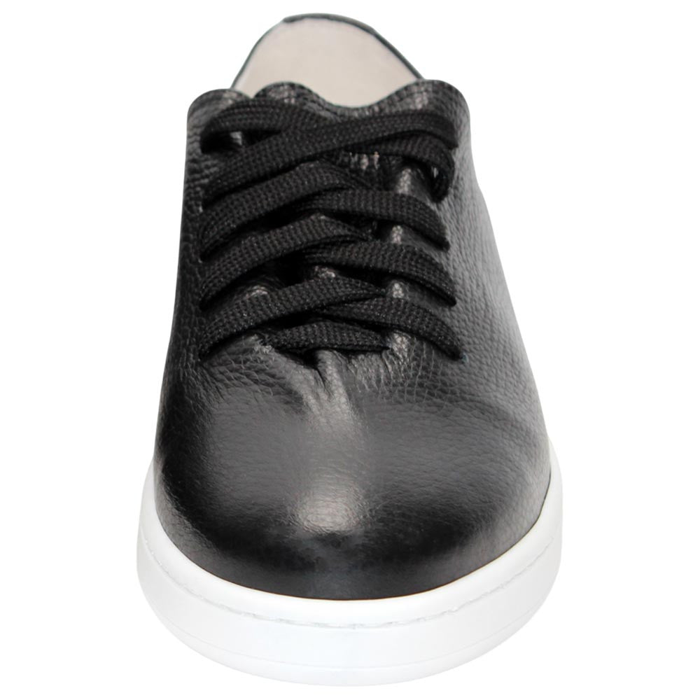 DUCA Max Black Men's Italian Leather Luxury Sneakers