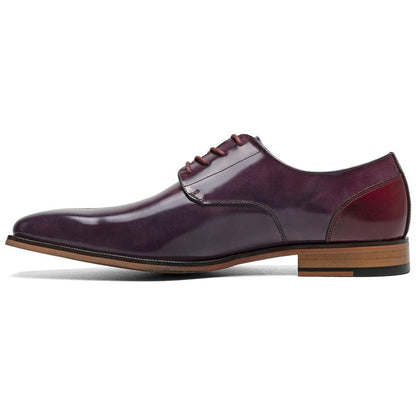 Palmento Modified Cap Toe Oxford | Stacy Adams Dress Shoes in Burgundy Multi for Men