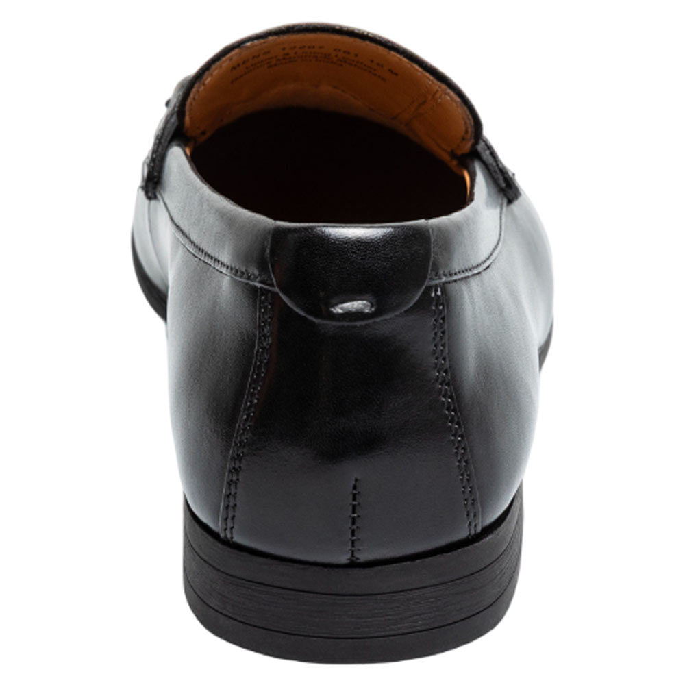Florsheim Modena Moc Toe Bit Black Leather Loafer for Men