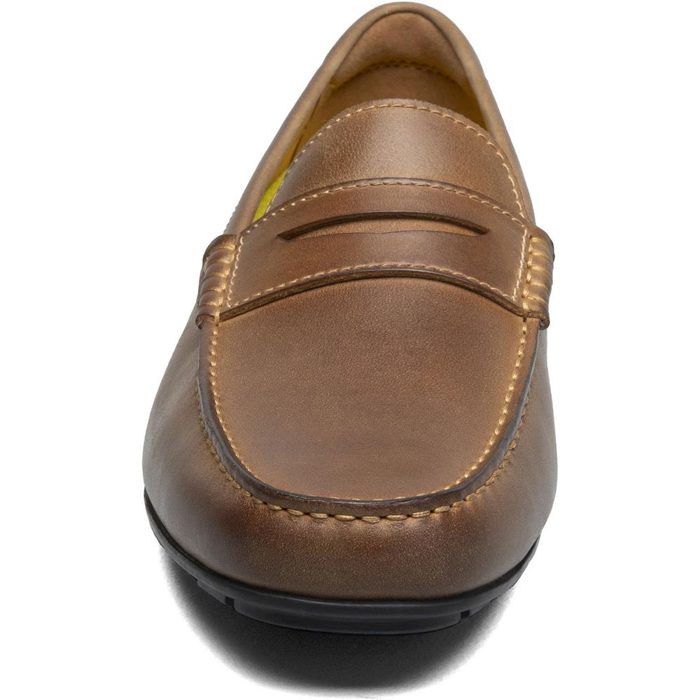 Florsheim Motor Brown Smooth Moc Toe Penny Driver Men's Shoes