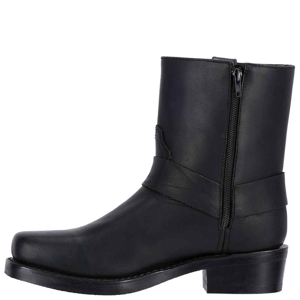 Dingo Dean Black Harness Leather Boots