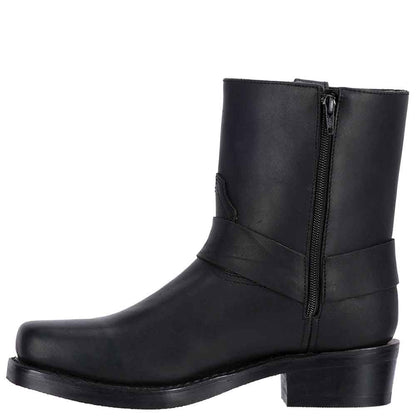 Dingo Dean Black Harness Leather Boots