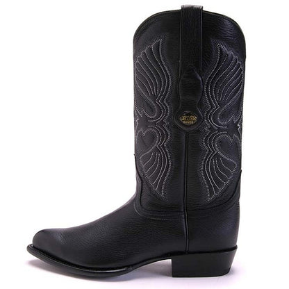 Los Altos Black Elk J-Toe Boot