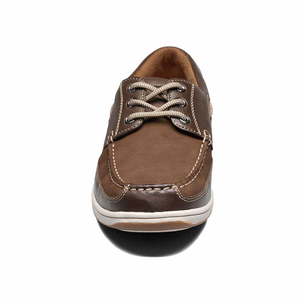 Florsheim Lakeside Oxford Brown Moc Toe Shoes