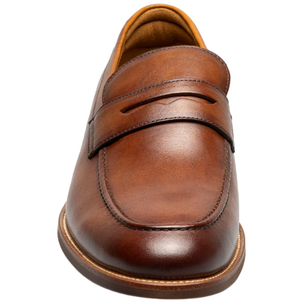 Florsheim Rucci Moc Toe Cognac Penny Loafer for Men