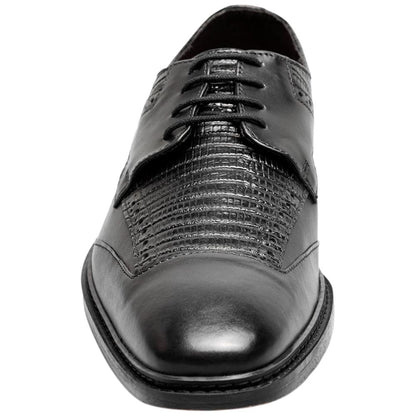 Stacy Adams Gambetta Modified Cap Toe Oxford - Black