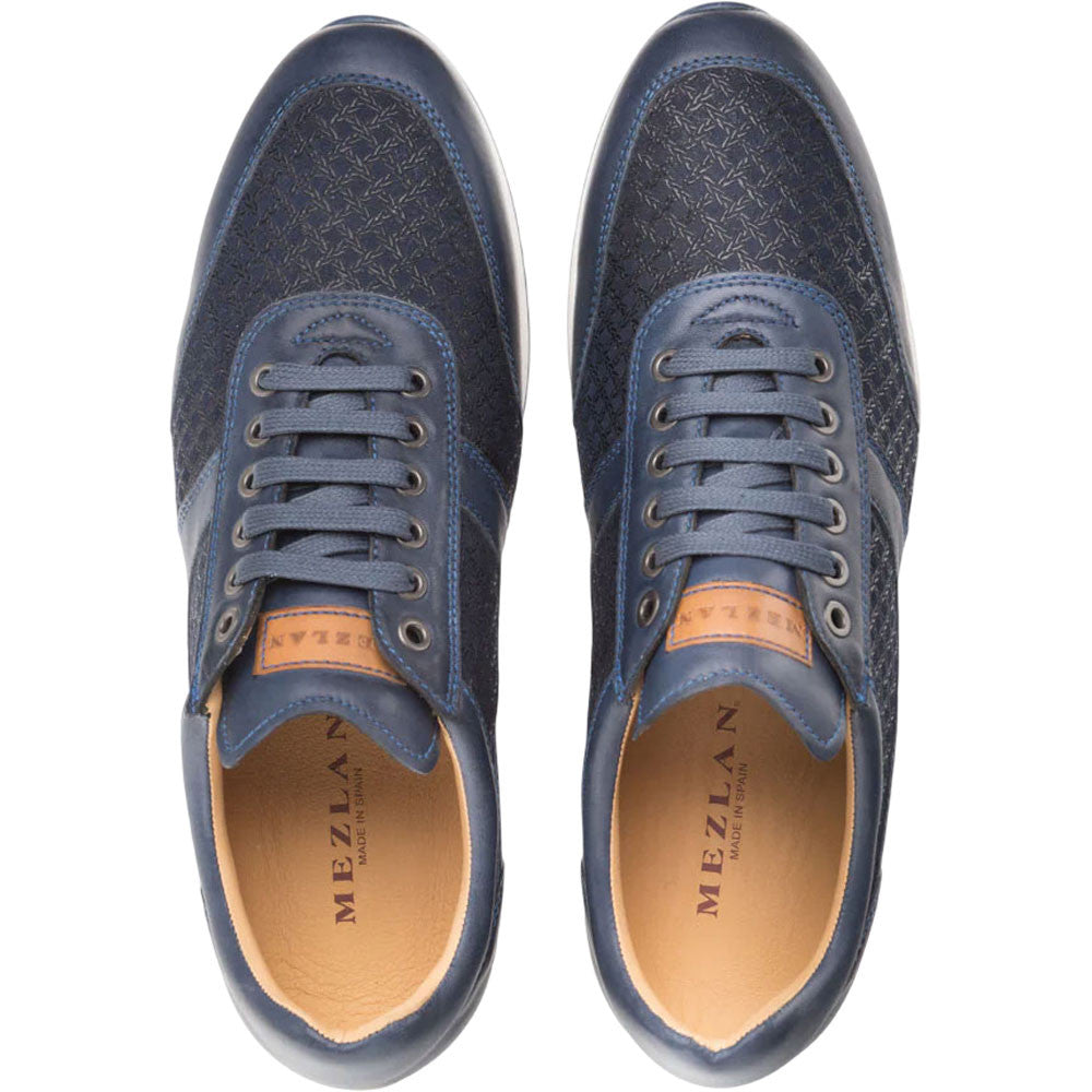 Mezlan Men's Blue MAXIM Dress Sneaker