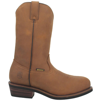 Dan Post Albuquerque Tan Waterproof Leather Western Cowboy Boots (USA Men Size)