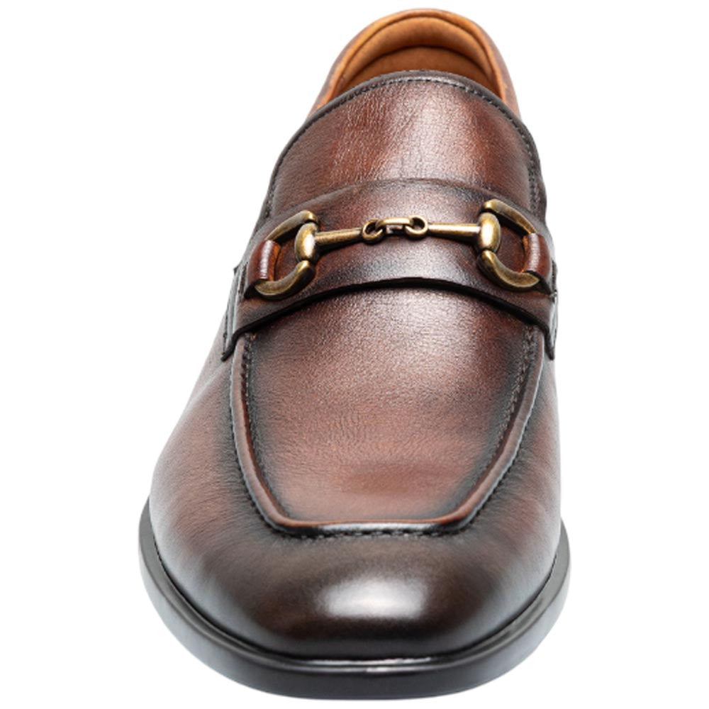 Florsheim Zaffiro Brown Moc Toe Bit Loafer II for Men
