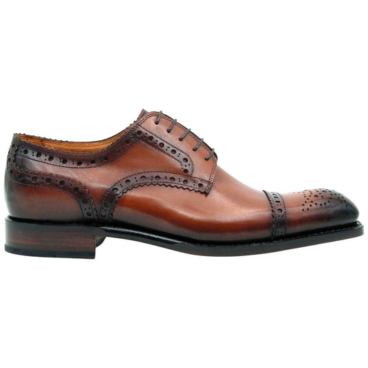 Ugo Vasare Gaelic Goodyear Welt Cap Toe Tobacco Dress Shoes