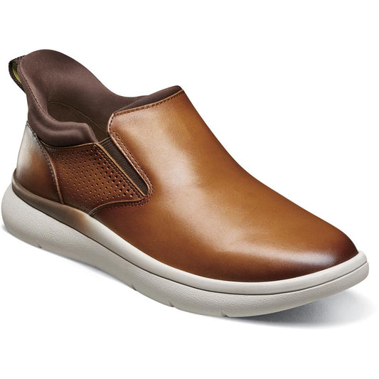 Florsheim Fleet Cognac Plain Toe Slip-On Men's Sneaker