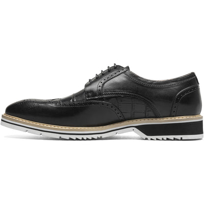 Stacy Adams Beaumont Wingtip Oxford in Black