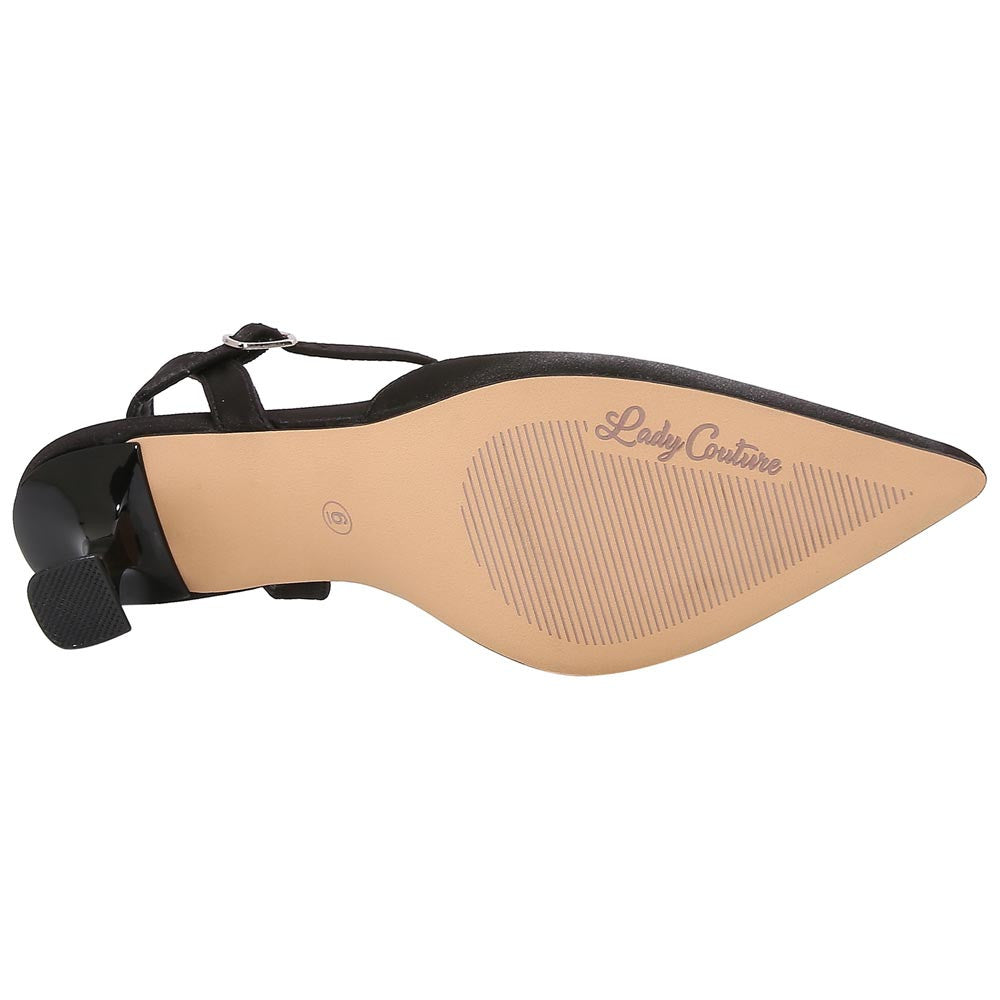 Lady Couture 2" Heel Classy Pump in Black