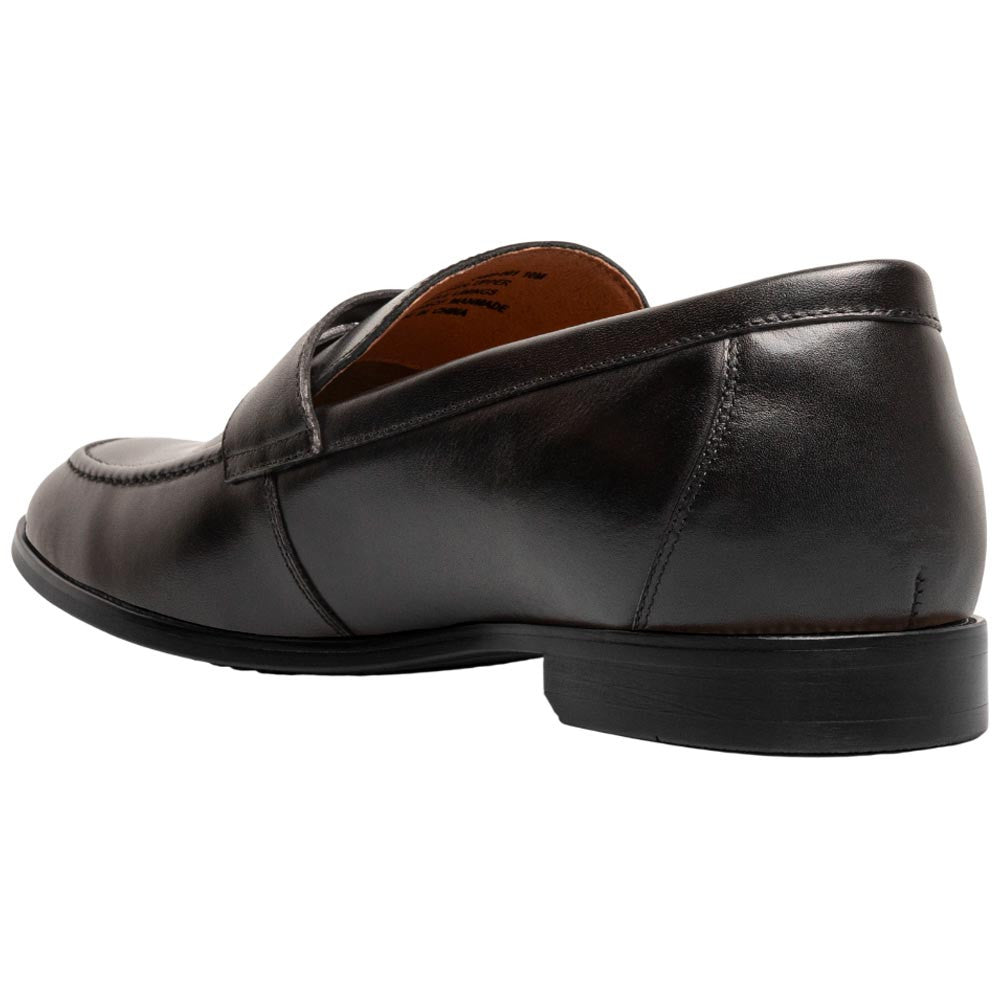 Florsheim Rucci Moc Toe Black Smooth Penny Loafer for Men