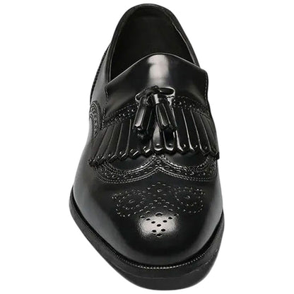 Florsheim Lexington Black Wingtip Loafer