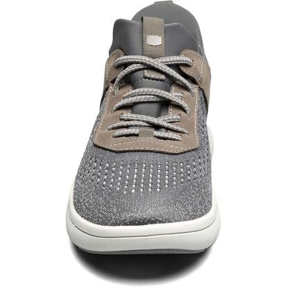 Florsheim Fleet Gray Knit Elastic Lace Men's Sneaker