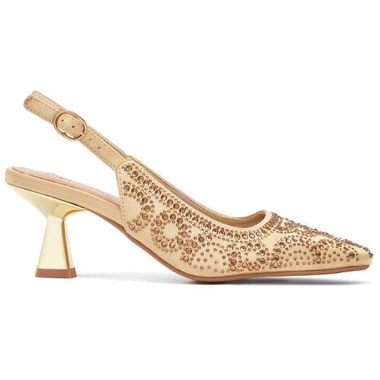 Lady Couture Lucy Pumps 2.5" Heels in Gold