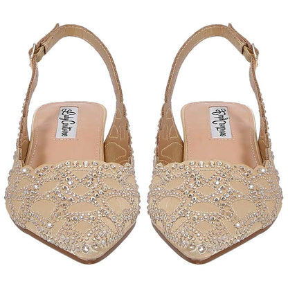 Lady Couture Kaite Pump 2" Heel in Gold