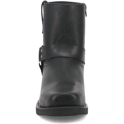 Dingo Dean Black Harness Leather Boots
