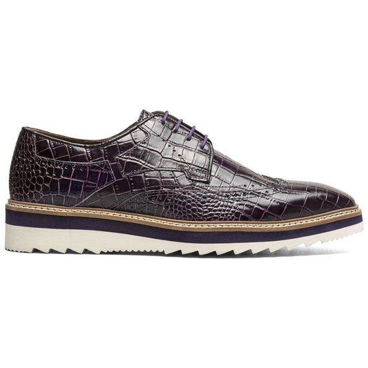 Alario Wingtip Oxford | Stacy Adams Dress Shoes in Purple for Men