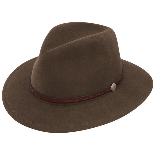 Stetson Cromwell Crushable Water-Repellent Wool Mink Felt Hat