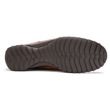 Marco Di Milano Bari Cognac Lizard Sneakers