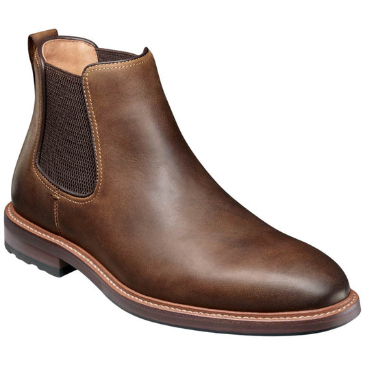 Florsheim Anthem Plain Toe Brown Leather Chelsea Boot for Men