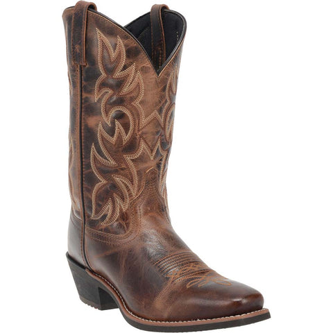 Laredo Breakout Rust Brown Genuine Leather Boots
