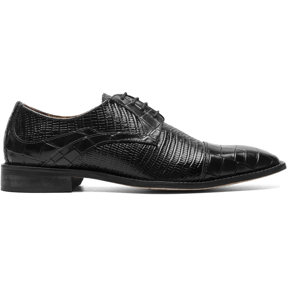Stacy Adams TEDESCO Black Cap Toe Oxford Shoes