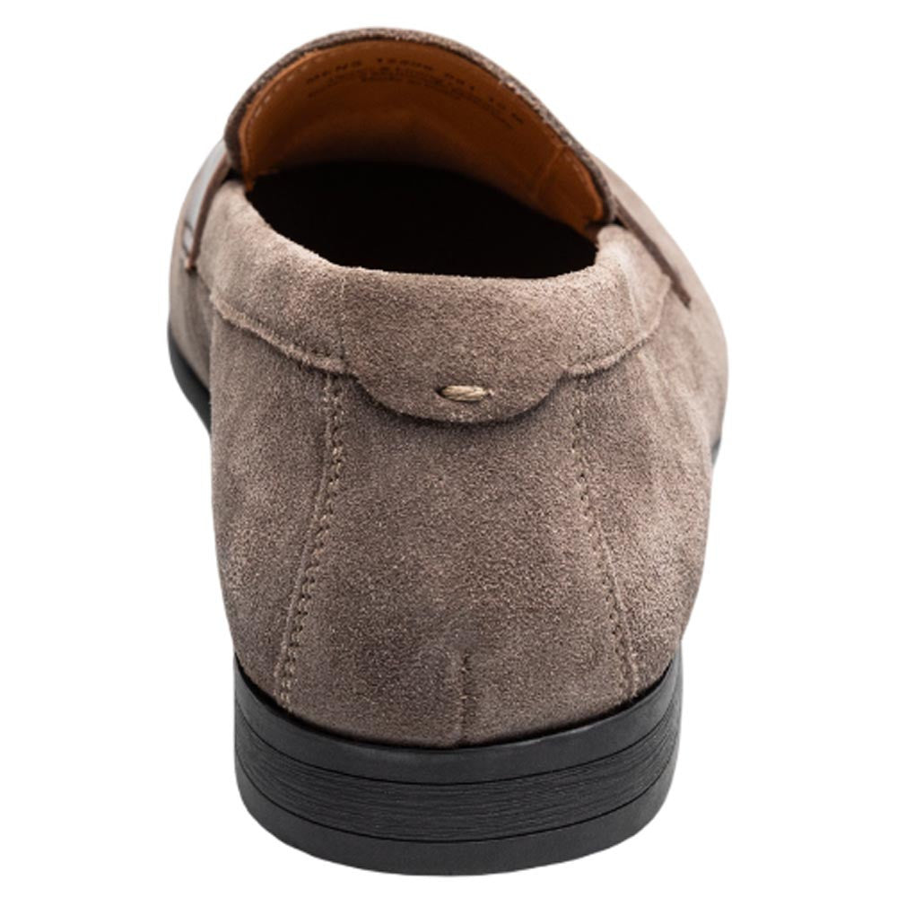 Florsheim Modena Moc Toe Gray Suede Penny Loafer for Men