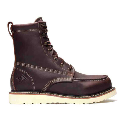 Bonanza Frontier Classic 8-Inch Burgundy Moc Toe Boot