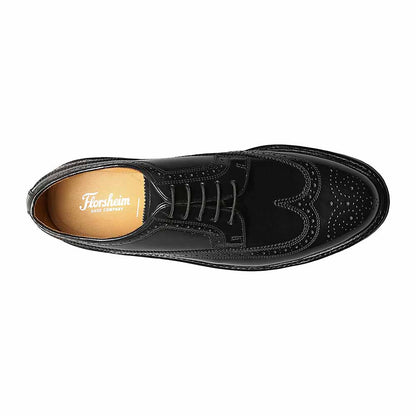 Florsheim Kenmoor Oxford Black Wingtip Shoes