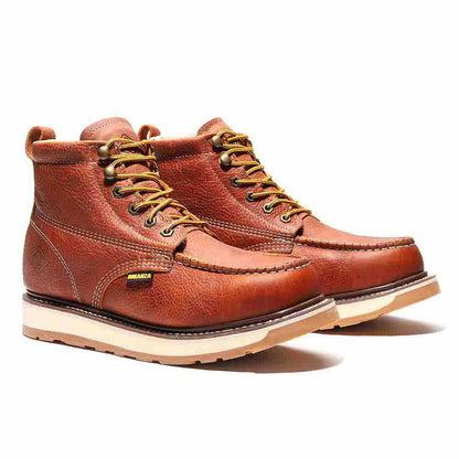 Bonanza Frontier Dual 6" Light Brown Men's Work Boots
