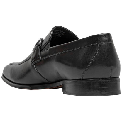 Florsheim Jacobi Moc Toe Bit Slip On Black Loafer for Men