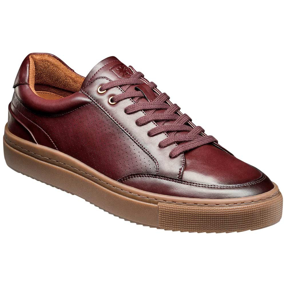 Stacy Adams Dorian Lace To Toe Sneaker - Bordeaux