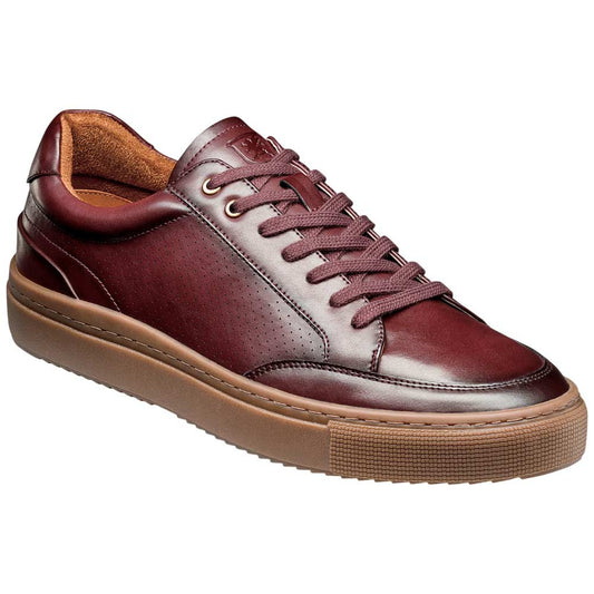 Stacy Adams Dorian Lace To Toe Sneaker - Bordeaux
