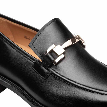 MEZLAN Men's Hand Burnished Patina Calfskin Loafer Barsotti