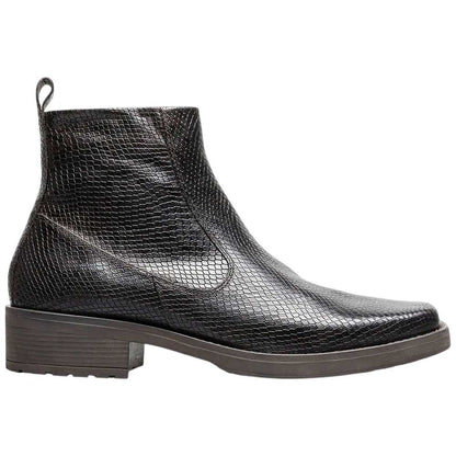 Stacy Adams Shea Plain Toe Side Zip Boot - Brown