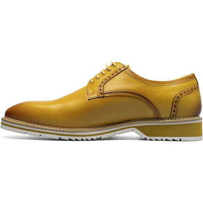 Stacy Adams Barringer Plain Toe Oxford in Yellow